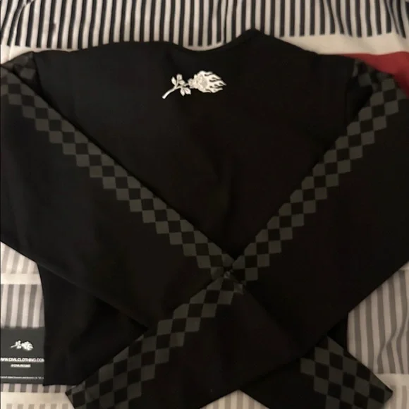 Civil Regime X Marvel Harley Quinn Crop Top Long Sleeve - Picture 7 of 9